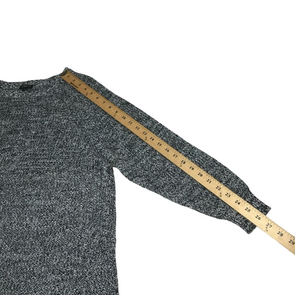 Express Heather Gray Oversized Knit Tunic Sweater - Women’s Small - Picture 5 of 15